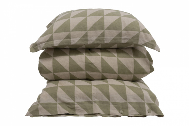 Gustav Ovland Ditta Påslakanset Grön 150x210 cm