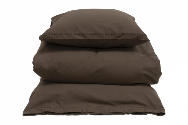 Gustav Ovland Marabel Påslakanset Brun 150x210 cm