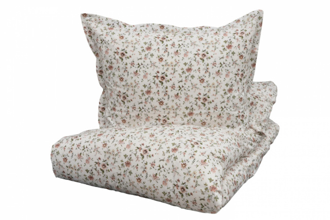 Borås Cotton Veneda Påslakanset Rosa 150x210 cm