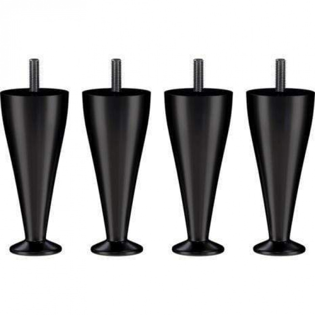 Tempur sängynjalat svarta 12 cm