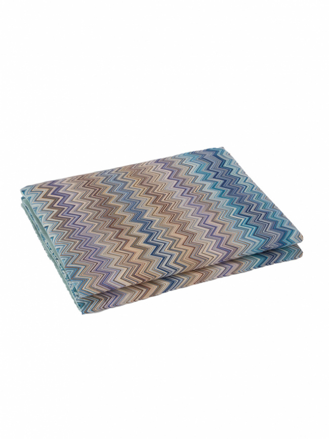 MISSONI Örngott John Re-edition Turquoise multicolor 170 50x60 cm