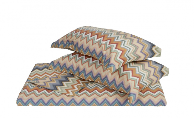MISSONI Påslakan Andres Re-edition Black multicolor 160