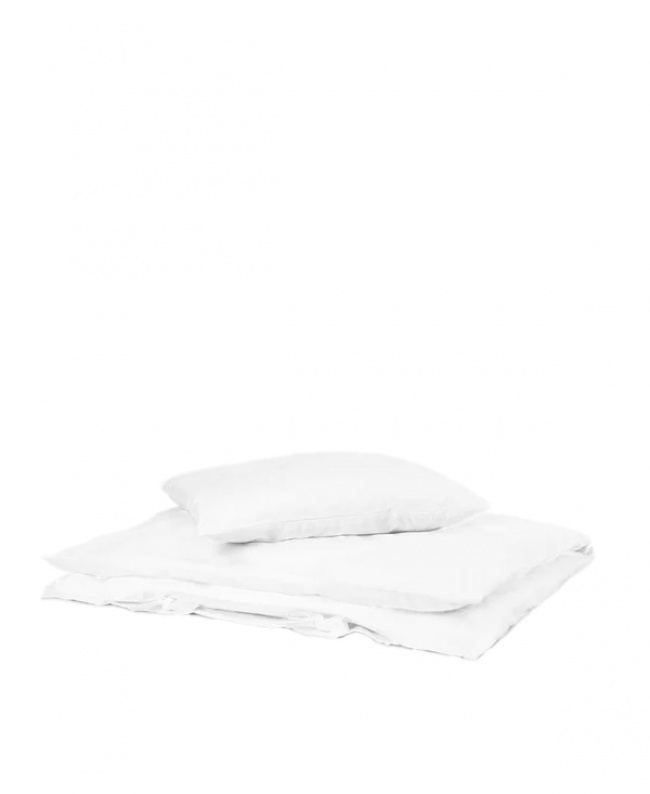 Dear April Påslakanset Simply White 70x100 cm