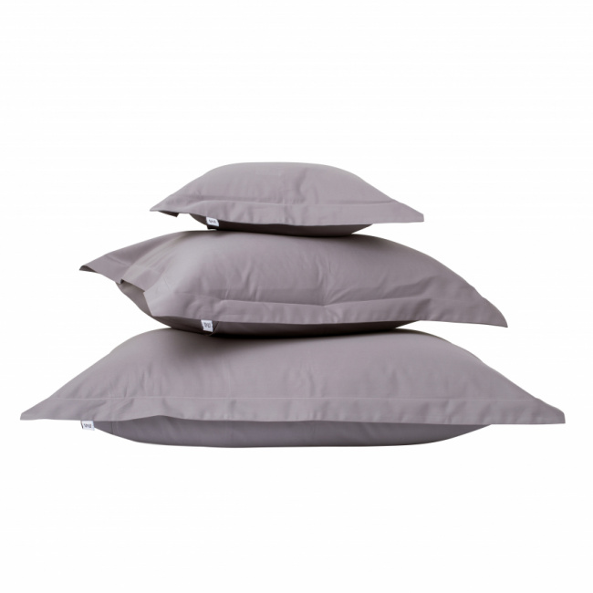 Mille Notti Satina Örngott Grå