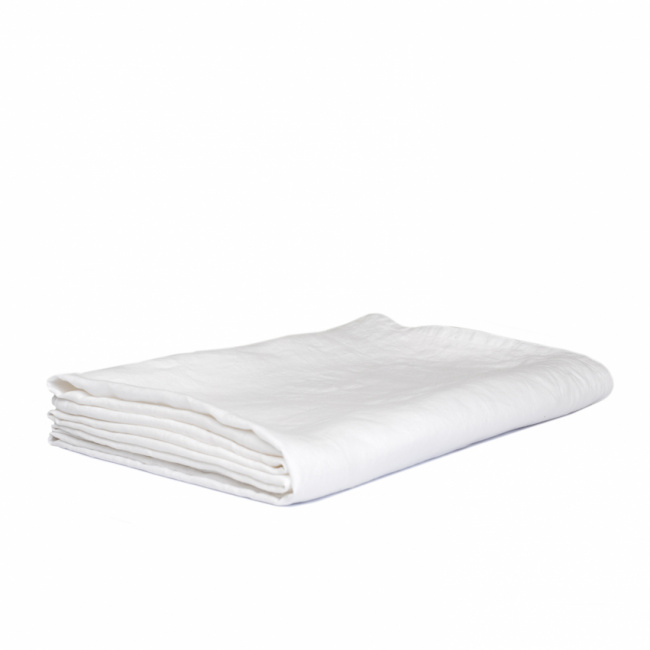 Mille Notti Lino Underlakan Vit