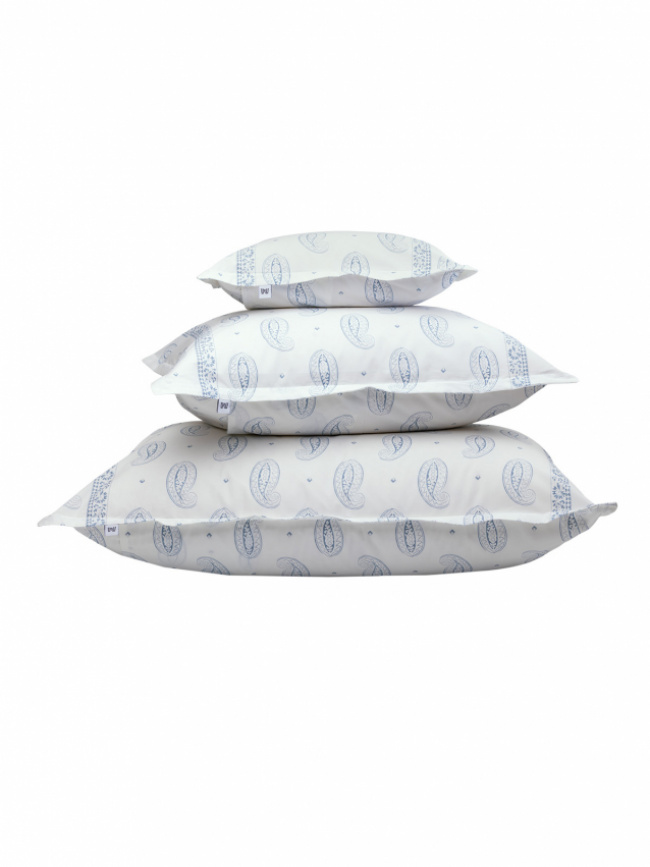 Mille Notti Serena Örngott Vit/Blå