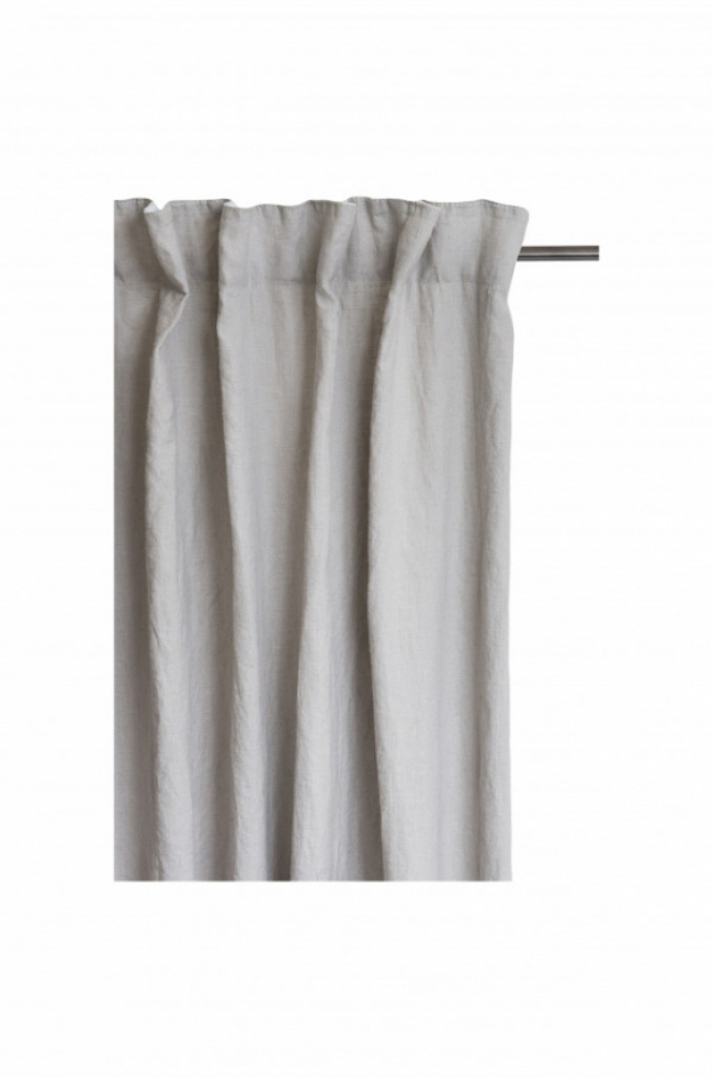 Himla Sunshine Gardin med Veckband Ash 140x290cm