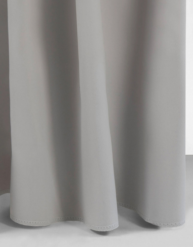 Hasta Gardin Dokie Mørklægningsgardin Lysegrå, Ekstra høj og bred