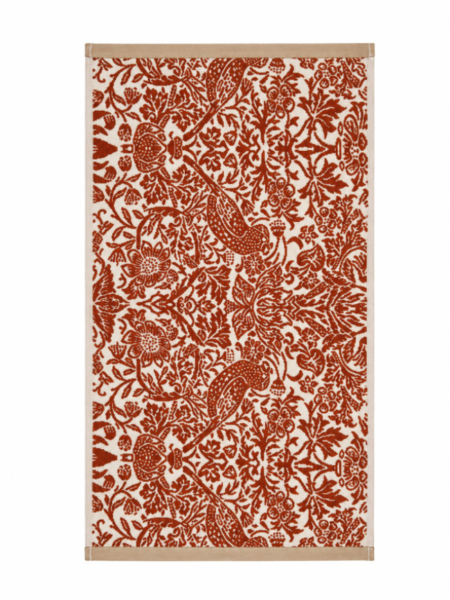 William Morris Kylpyhuonematto Marigold Prussian Blue 50x90 cm