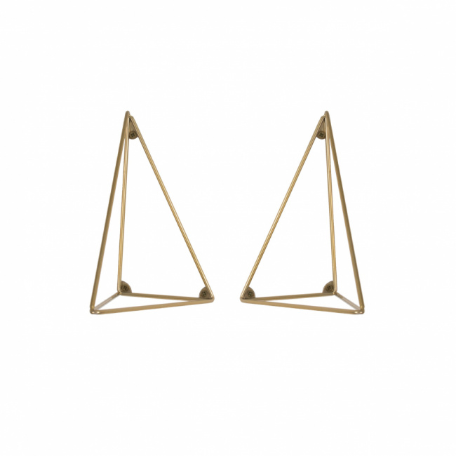 Maze Pythagoras Konsol 2-Pakke i messing