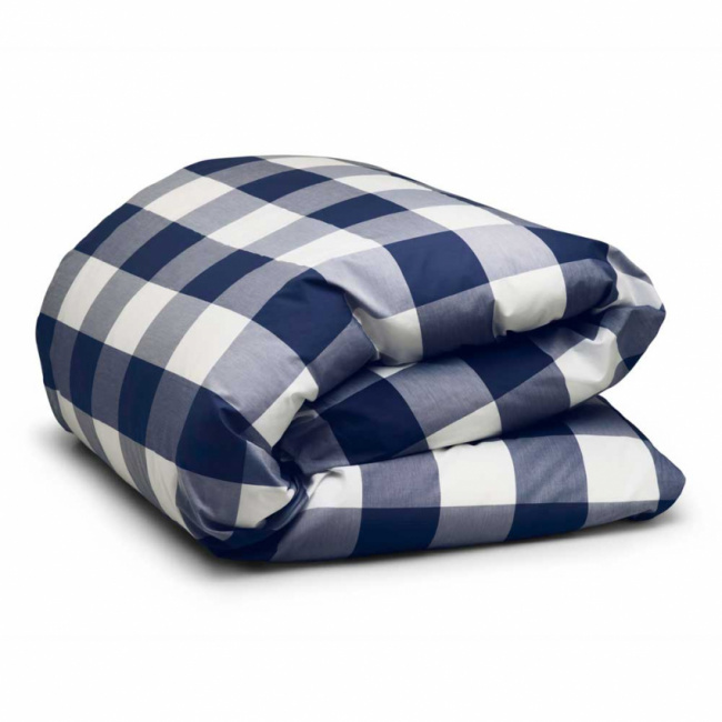 Hästens Original Double Blue Check Påslakan