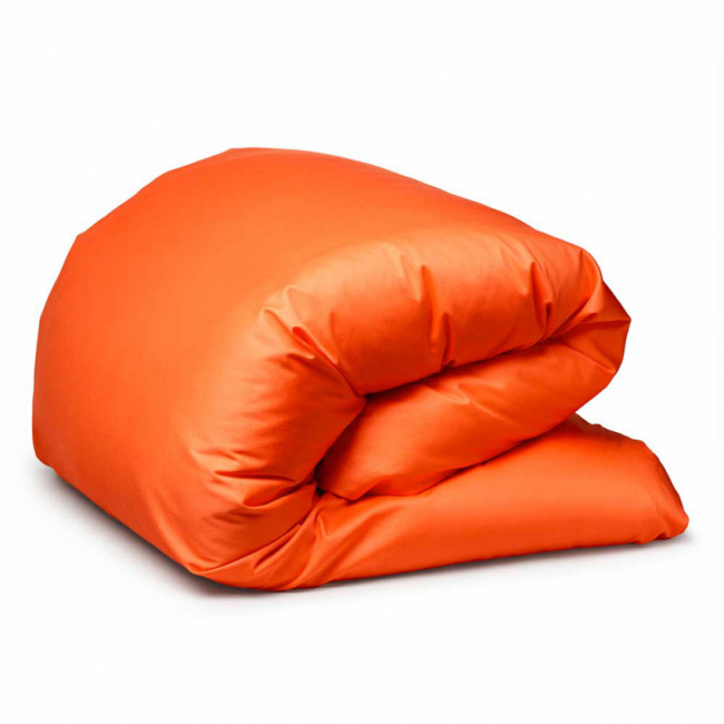 Hästens Satin Pure Påslakan Tangerine