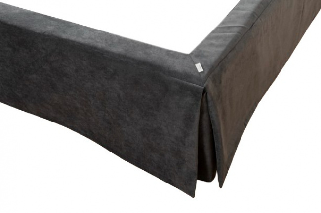 Värnamo Of Sweden Stella Sengetæppe Mørkegrå