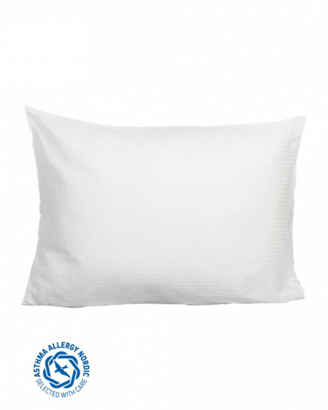 Hoie Örngott Pure Vävd Bäckebölja Vit