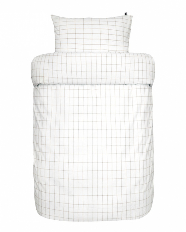 Hoie Påslakanset Valdemar Greige 150x210 cm