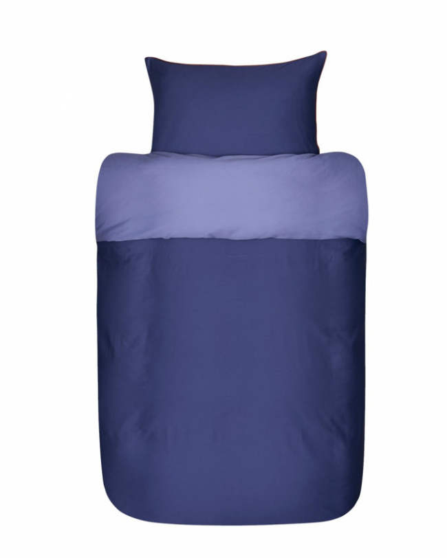 Hoie Pussilakanasetti Oslo Satin Sininen