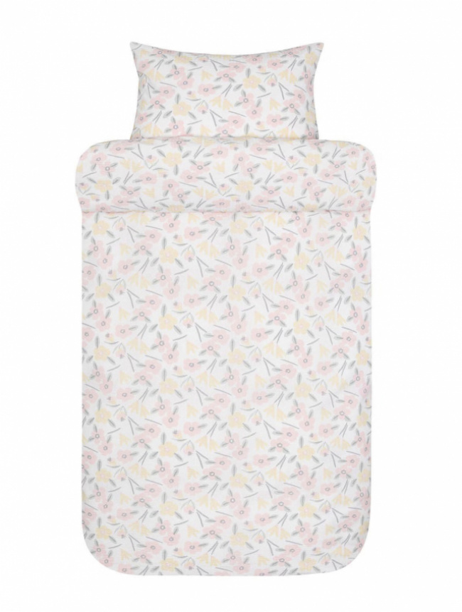 Hoie Påslakanset Dorthe Ljusrosa 150x210 cm