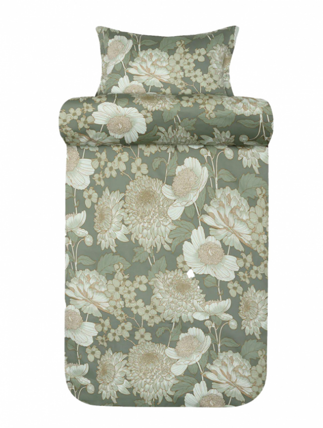 Hoie Påslakanset Isabell Dämpad Grön
