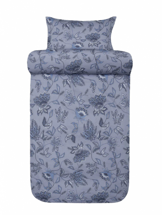 Hoie Påslakanset Mille Denimblå 150x210 cm