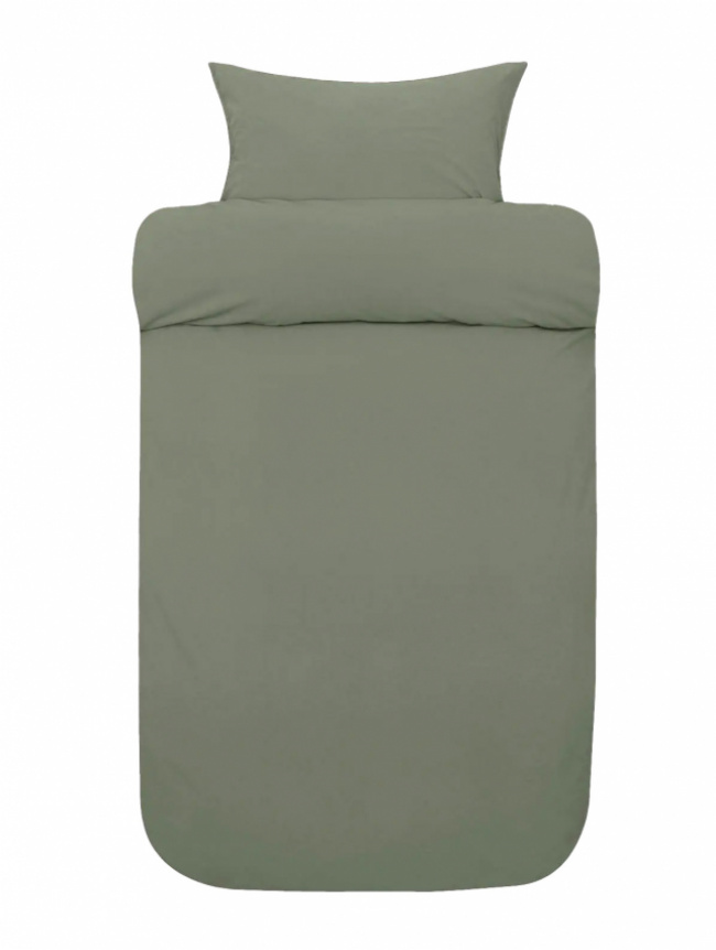 Hoie Påslakanset Fröja Dämpad Grön 150x210 cm