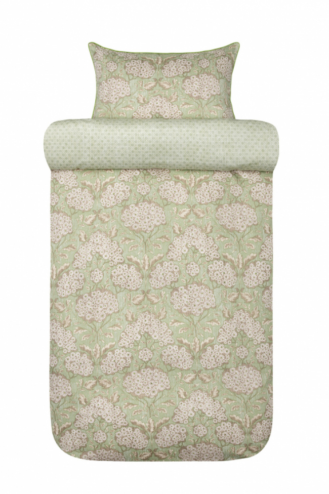 Hoie Påslakanset Karette Ljusgrön 150x210 cm