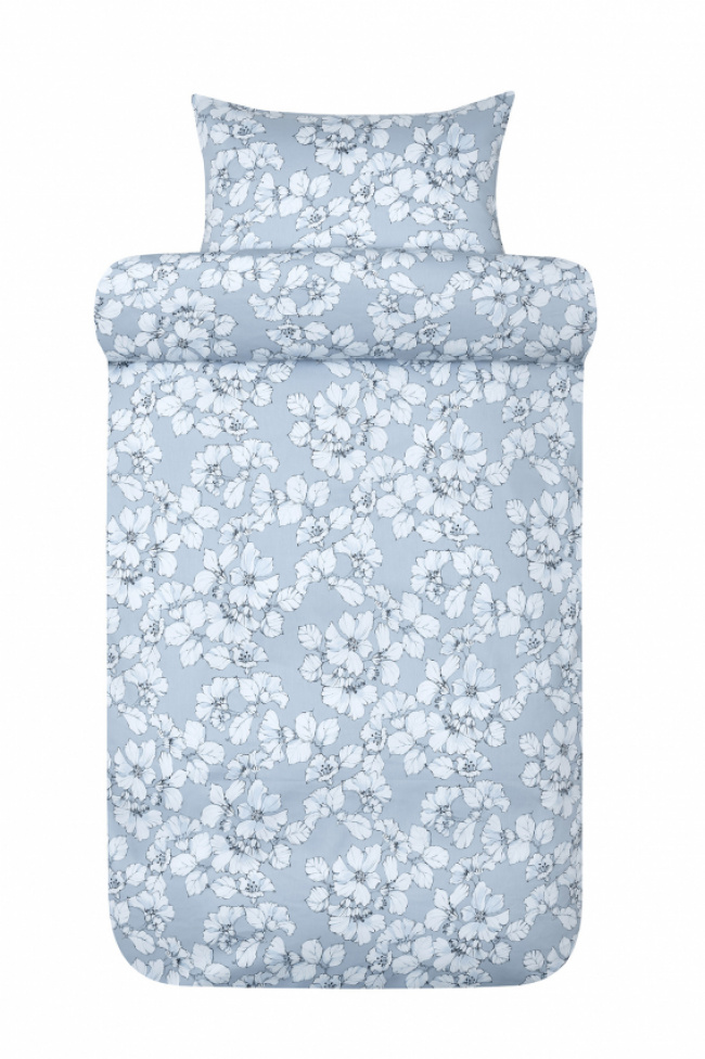  Hoie Påslakanset Amelia Dusch Blå 150x210 cm