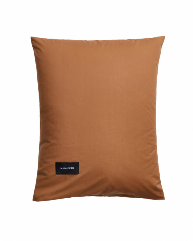Magniberg Pure Poplin Örngott Nocciola Beige 50x60 cm
