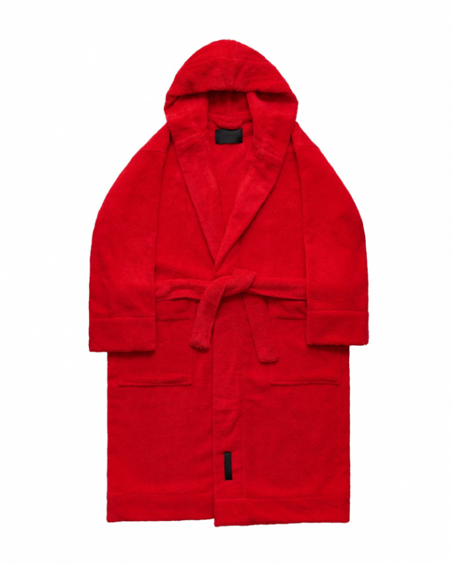 Magniberg Gelato Bathrobe Terry Goji Red
