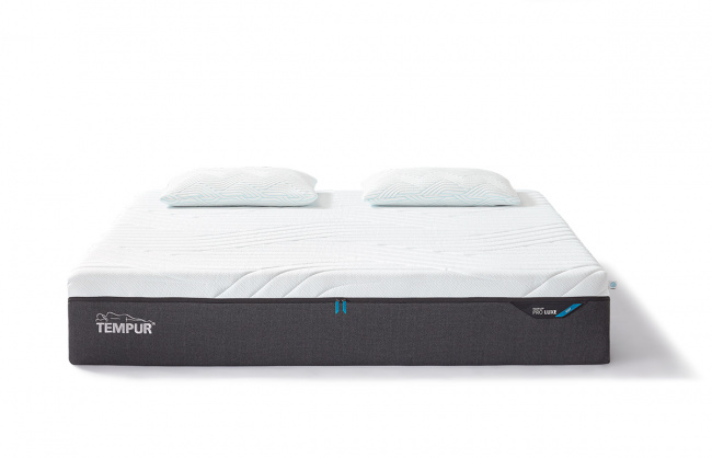 Tempur Pro Luxe CoolQuilt 32 cm Madras Charcoal grey