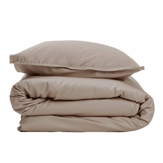 Gripsholm  Pussilakana setti Bamboo Solid Cobblestone