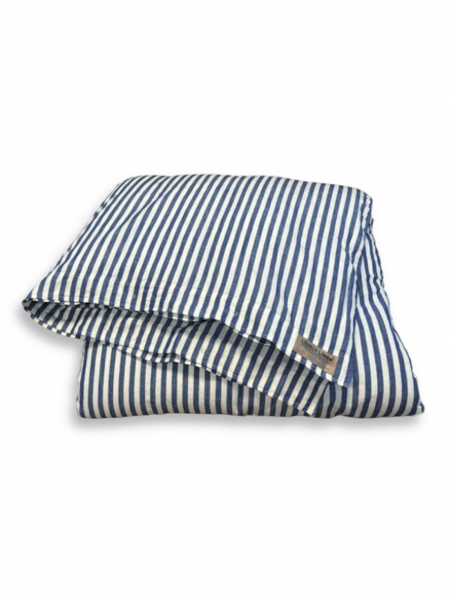 Lovely Linen Misty Påslakan Denim Blue