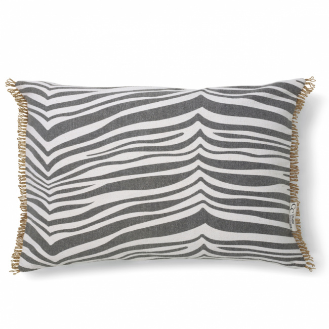 Classic Collection Pude Zebra Titanium 40x60 cm 
