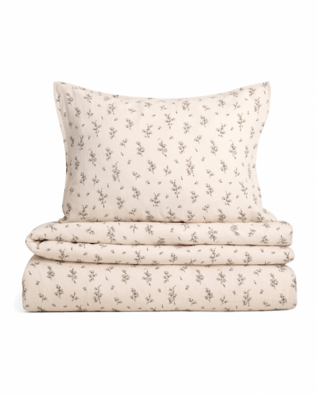 Garbo & Friends Sengetøjssæt Musselin Bluebell 150x210 cm