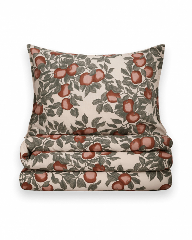 Garbo & Friends Pussilakanasetti Musliini Pomme 150x210 cm