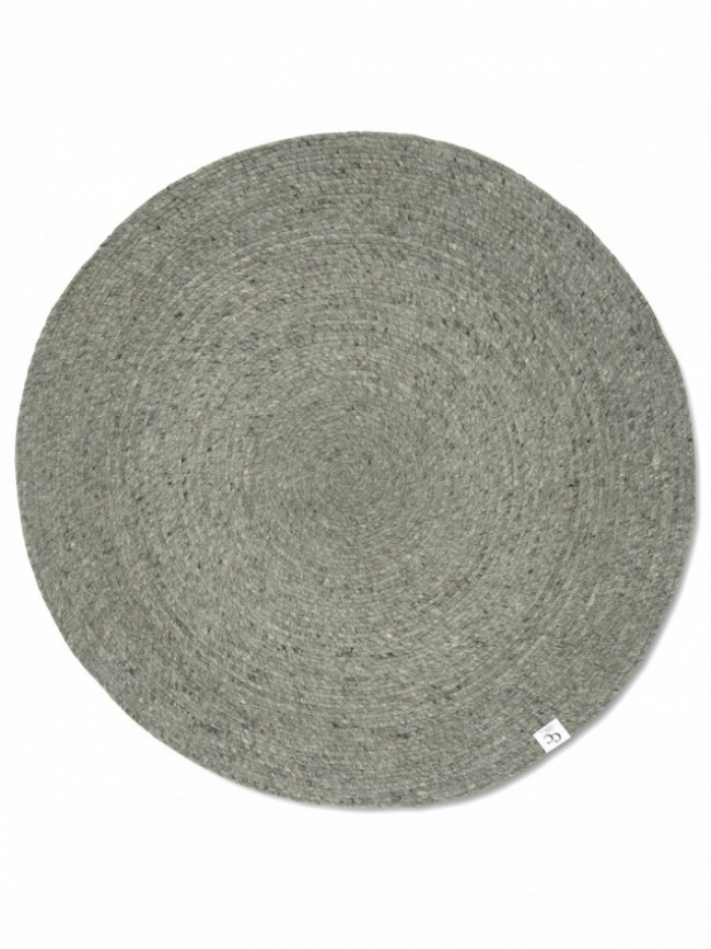 Classic Collection Matto Merino Rund Grön