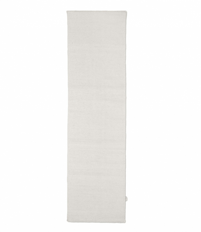 Classic Collection Käytävämatto Plain Off White 80x250 cm