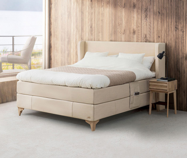 Jensen Supreme Kontinentalsäng Natural Beige