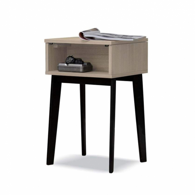 Jensen Charon Sängynpääty valkolakattu tammipuu