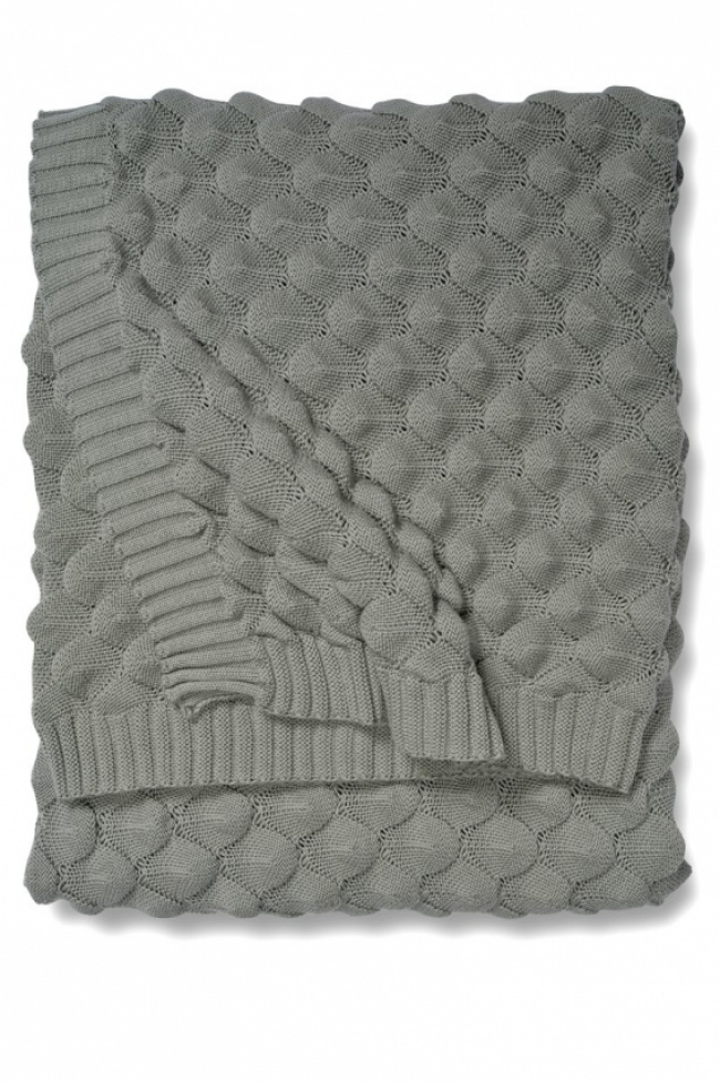 Classic Collection Plaid Gems Slate Grey 130x170 cm