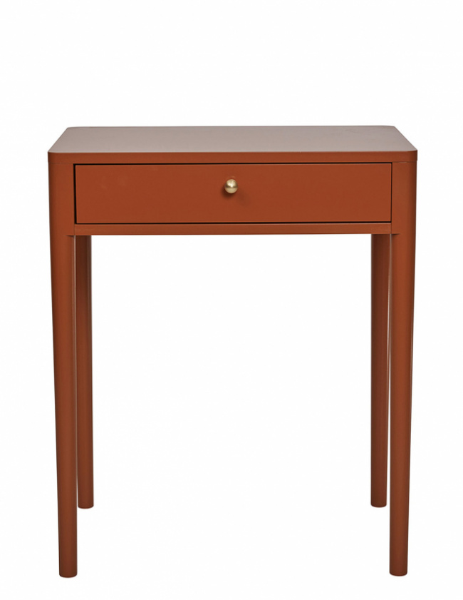 K.A ROOS Diplomat Sängbord Saffran