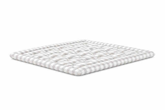 Hästens Bäddmadrass BJX Luxury 160x200 cm Silver Grey Check (Outletprodukt)