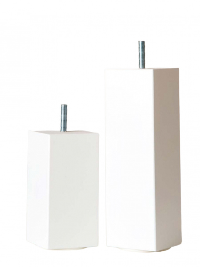 Elite Beds Sängynjalat Neliskanttiset Valkoinen