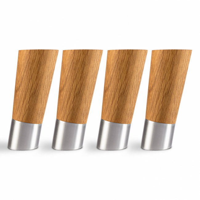 Ekens Sängyn jalat Kallistuva tammi/metalli