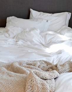 Beach House Dynebetræk Plain White