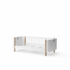 Oliver Furniture Wood Mini Juniorsäng Vit/Ek