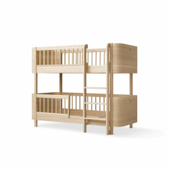 Oliver Furniture Wood Mini Våningssäng Låg Ek