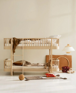Oliver Furniture Wood Original Våningssäng Låg Ek