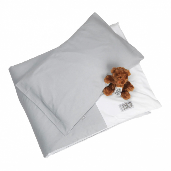 Beach House Baby Bedding Fold Fog Påslakanset 100x130 cm i gruppen Sängkläder / Varumärken / Beach House Sängkläder hos Sängvaruhuset Elgen (06021035)