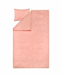Marimekko Dynebetræk Unikko Pink Powder 150x210 cm 