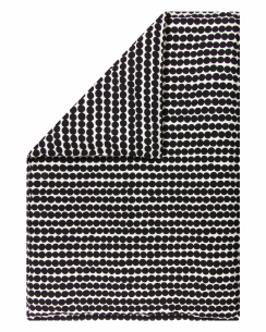 Marimekko Dynebetræk Räsymatto Black/White 150x210 cm